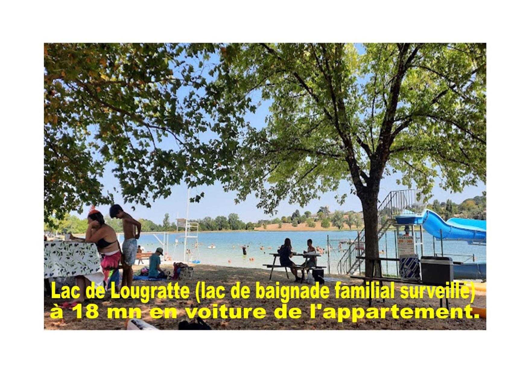 Charmant Appartement Avec Piscine. Monflanquin Εξωτερικό φωτογραφία